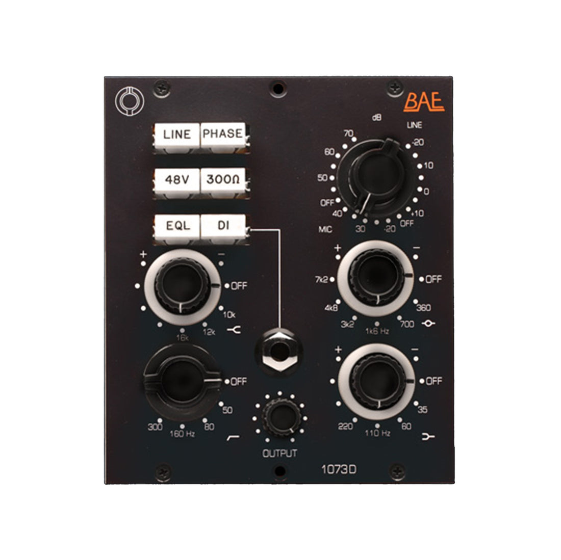 BAE 1073d Black Module – Blue Kite Pro Audio